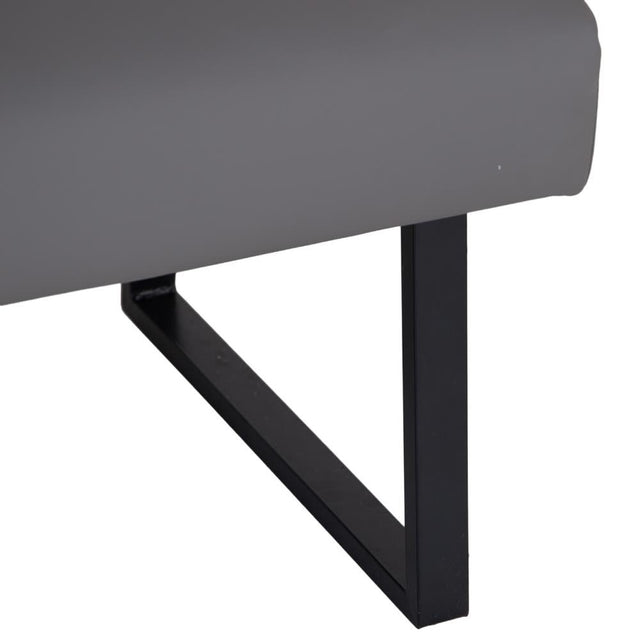 Modern-Grey-Leather-Dining-Bench-With-Back-4