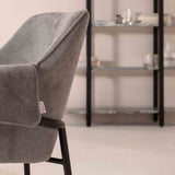 Modern-Grey-Linen-Lounge-Chair-Black-Metal-Legs