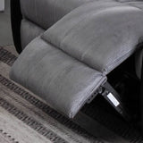 Modern-Grey-Striped-Fabric-_-Faux-Leather-3-Seater-Recliner-Sofa-190cm