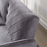 Modern-Grey-Velvet-3-Seater-Sofa-Bed-180cm