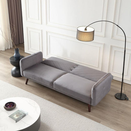 Modern-Grey-Velvet-3-Seater-Sofa-Bed-180cm