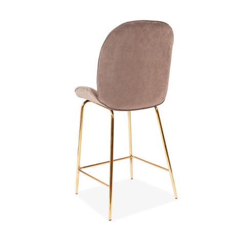 Modern-Grey-Velvet-Backed-Bar-Stool-Gold-Legs-Set-of-2