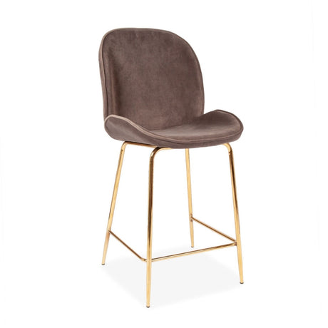 Modern-Grey-Velvet-Backed-Bar-Stool-Gold-Legs-Set-of-2