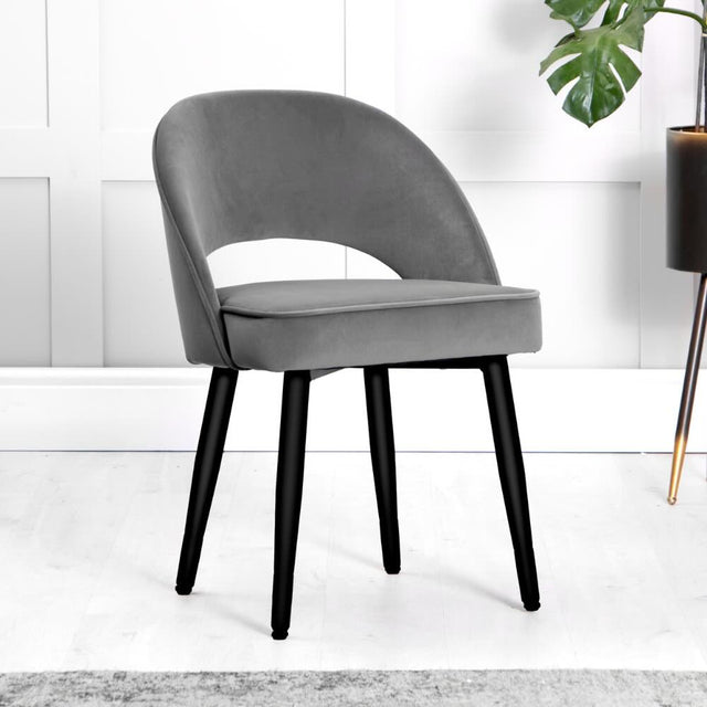 Modern-Grey-Velvet-Dining-Chair-Open-Back-Set-of-2