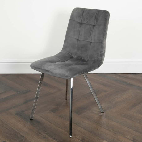 Modern-Grey-Velvet-Dining-Chair-With-Waffled-Stitching-_-Metal-Legs-Set-of-2