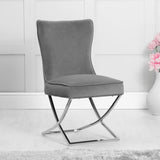 Modern-Grey-Velvet-Dining-Chairs-With-Stainless-Steel-Base-Set-of-2