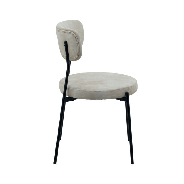 Modern-Grey-Velvet-Stackable-Dining-Chair-Black-Metal-Legs-Set-of-2