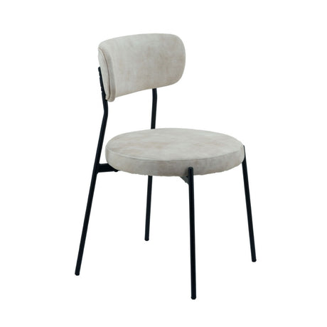 Modern-Grey-Velvet-Stackable-Dining-Chair-Black-Metal-Legs-Set-of-2