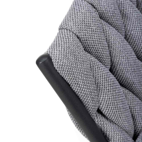 Modern-Grey-Weave-Braided-Dining-Chair-Black-Metal-Legs