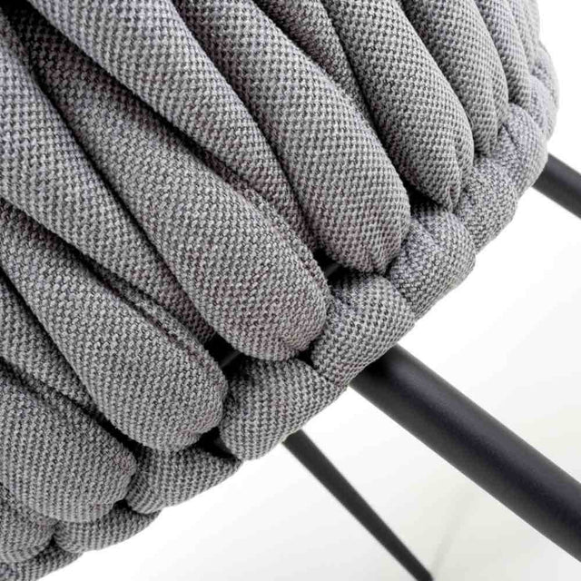 Modern-Grey-Weave-Braided-Dining-Chair-Black-Metal-Legs-Set-of-2