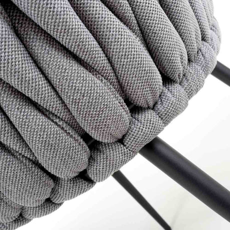 Modern-Grey-Weave-Braided-Dining-Chair-Black-Metal-Legs-Set