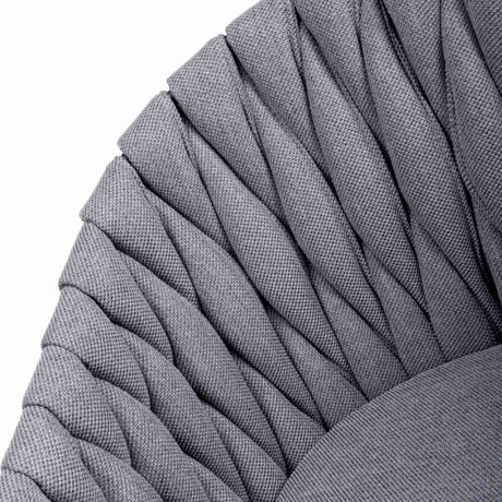 Modern-Grey-Weave-Braided-Dining-Chair-Black-Metal-Legs