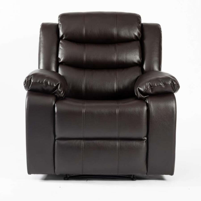 Modern-Large-1-Seater-Brown-Leather-Aire-Recliner-Sofa