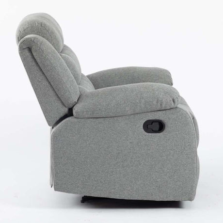 Modern-Large-1-Seater-Grey-Fabric-Recliner-Sofa