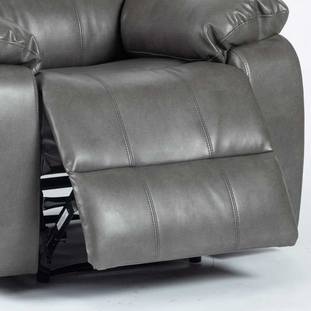 Modern-Large-1-Seater-Grey-Leather-Aire-Recliner-Sofa