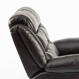 Modern-Large-2-Seater-Brown-Leather-Aire-Recliner-Sofa-150cm