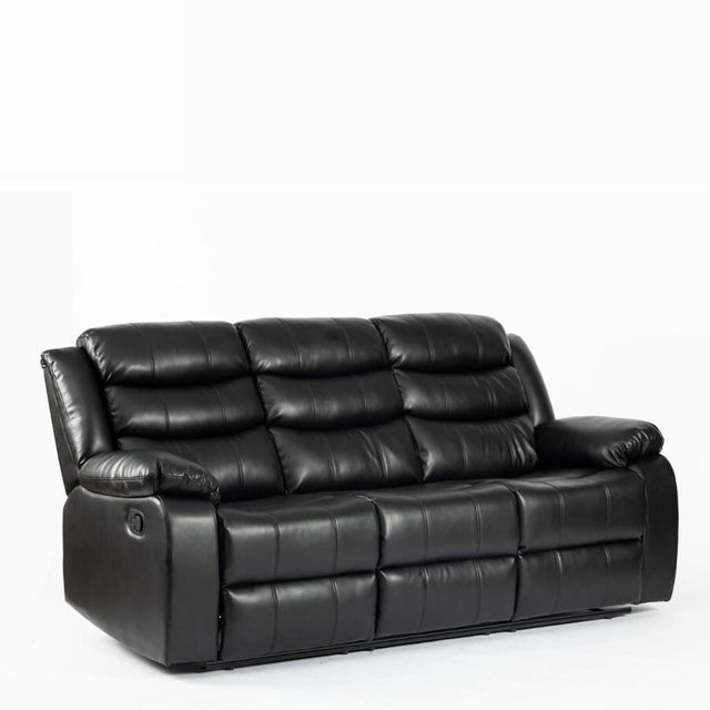 Modern-Large-3-Seater-Black-Leather-Aire-Recliner-Sofa-210cm