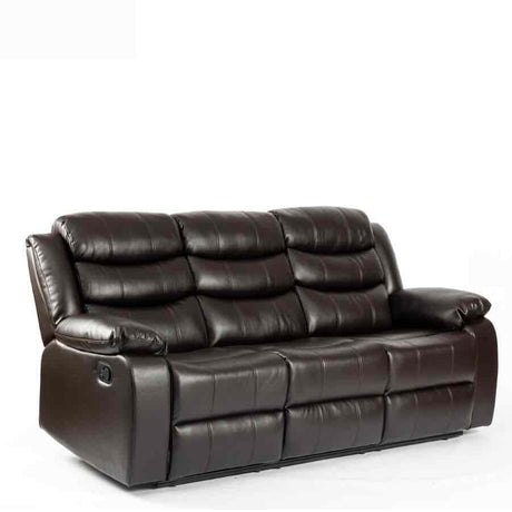 Modern-Large-3-Seater-Brown-Leather-Aire-Recliner-Sofa-210cm