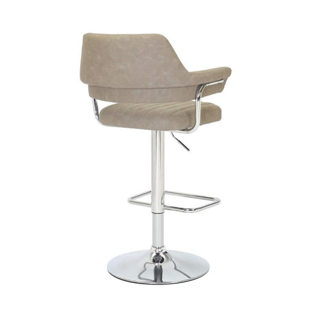 Modern-Light-Brown-Faux-Leather-Adjustable-Bar-Stool-With-Stainless-Steel-Base