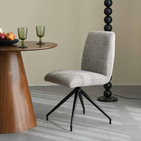 Modern-Light-Brown-Oatmeal-Boucle-Dining-Chair-With-Black-Metal-Tripod-Base-Set-of-2