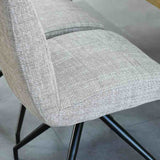 Modern-Light-Brown-Oatmeal-Boucle-Dining-Chair-With-Black-Metal-Tripod-Base-Set-of-2