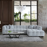 Modern-Light-Grey-Boucle-Corner-Sofa-With-Block-Stitching-4-Seater