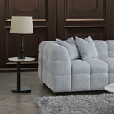 Modern-Light-Grey-Boucle-Corner-Sofa-With-Block-Stitching-4-Seater