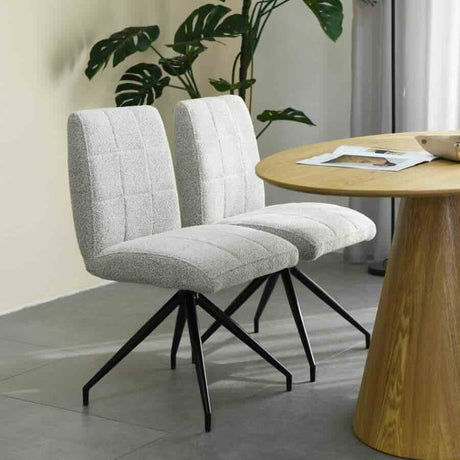 Modern-Light-Grey-Boucle-Dining-Chair-With-Black-Metal-Tripod-Base-Set-of-2