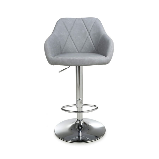 Modern-Light-Grey-Faux-Leather-Adjustable-Bar-Stool-With-Diamond-Stitching-_-Stainless-Steel-Base-Set-of-2