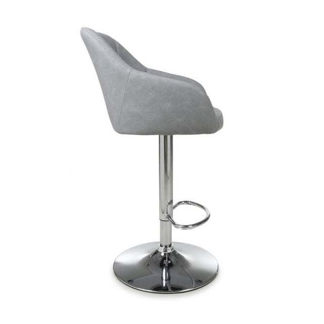 Modern-Light-Grey-Faux-Leather-Adjustable-Bar-Stool-With-Diamond-Stitching-_-Stainless-Steel-Base-Set-of-2