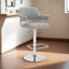 Modern-Light-Grey-Faux-Leather-Adjustable-Bar-Stool-With-Stainless-Steel-Base