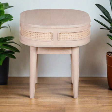 Modern-Light-Mango-Wood-Side-Table-50cm