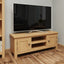 Maxwell Classic Oak Wood Large TV Stand With Storage