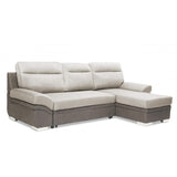 Modern-Light-_-Dark-Grey-3-Seater-Fabric-Corner-Sofa-Bed-260cm