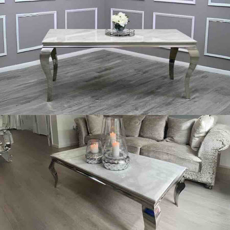 Modern-Marble-Dining-Table-_-Coffee-Table-Set-Rectangular-Marble-Top-Metal-Curved-Legs