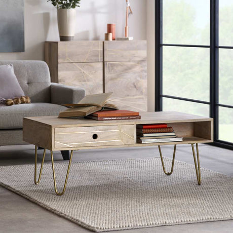 Modern-Natural-Wood-Rectangular-Coffee-Table-With-Storage-Gold-Legs-110cm