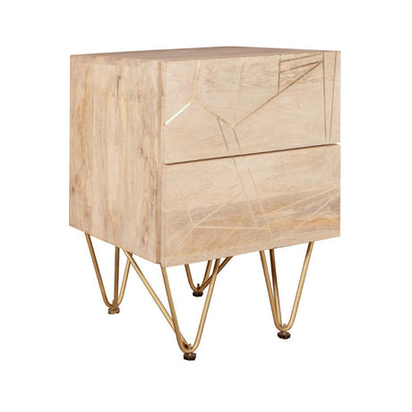 Modern-Natural-Wood-Side-Table-With-Storage-Gold-Legs-45cm