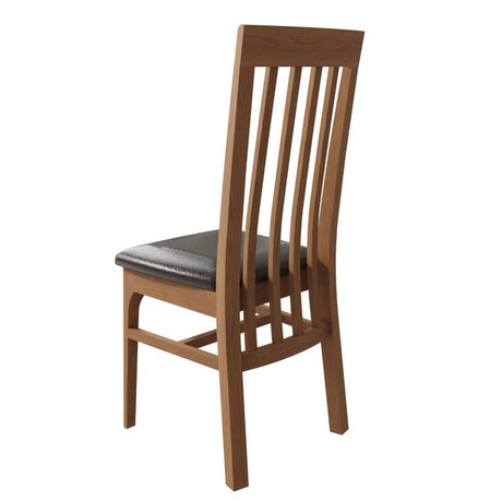 Modern-Oak-Wood-Dining-Chair-With-Black-Leather-Seat-Set-of-2