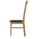 Modern-Oak-Wood-Dining-Chair-With-Black-Leather-Seat-Set-of-2