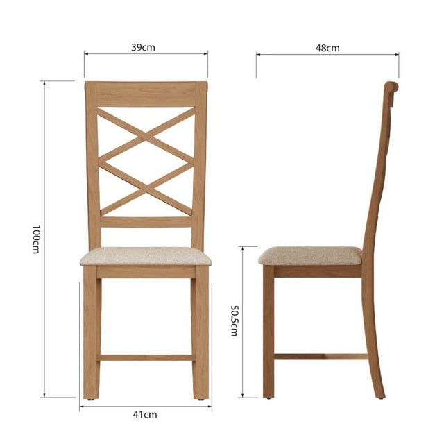 Modern-Oak-Wood-Dining-Chair-With-Cream-Seat-Set-of-2