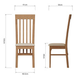 Modern-Oak-Wood-Dining-Chair-With-Cream-Seat-Set-of-2