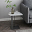 Modern-Oblong-Square-Side-Table-With-White-Marble-Sintered-Stone-Top-and-Black-Metal-Base