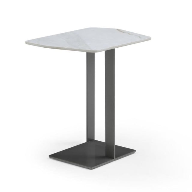 Modern-Oblong-Square-Side-Table-With-White-Marble-Sintered-Stone-Top-and-Black-Metal-Base