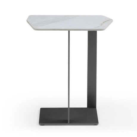 Modern-Oblong-Square-Side-Table-With-White-Marble-Sintered-Stone-Top-and-Black-Metal-Base