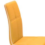 Modern-Orange-Faux-Leather-Cantilever-Dining-Chair-With-Chrome-Base-Set-of-2