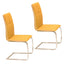 Modern-Orange-Faux-Leather-Cantilever-Dining-Chair-With-Chrome-Base-Set-of-2