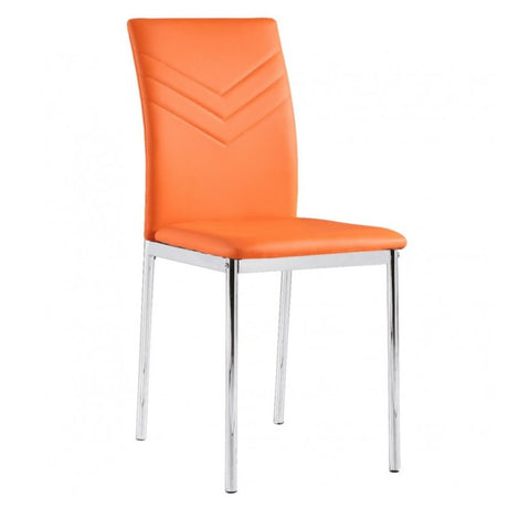 Modern-Orange-Faux-Leather-Dining-Chair-With-Double-Arrow-Stitch-_-Metal-Legs-Set-of-4