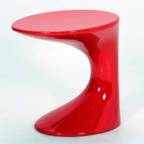 Modern-Oval-Red-High-Gloss-Side-Table