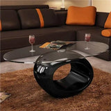 Modern-Oval-Tempered-Glass-Top-Coffee-Table-With-Black-High-Gloss-Hollow-Base-110cm