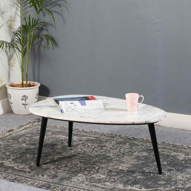 Modern-Oval-White-Marble-Coffee-Table-Black-Metal-Legs-90cm